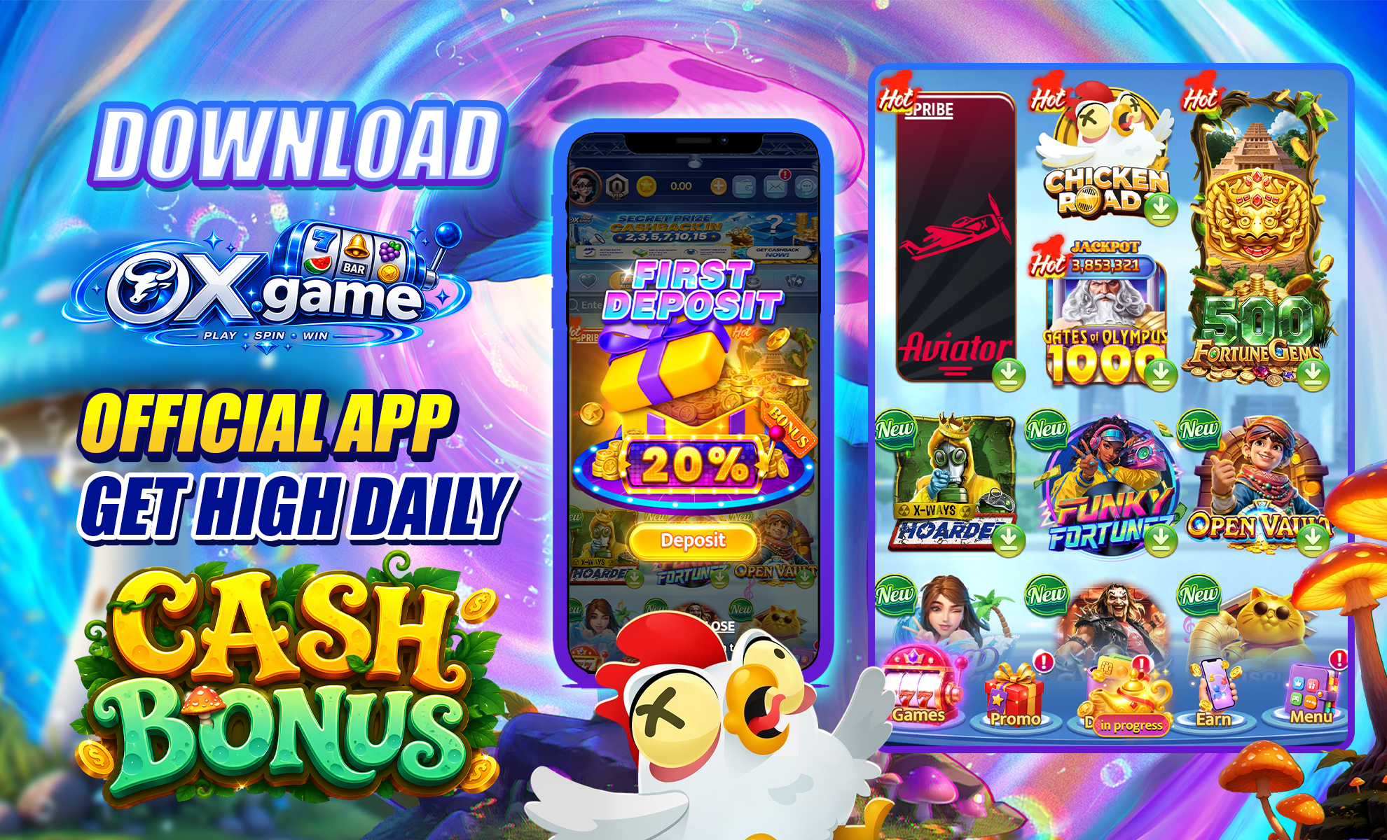 OxGame App Pakistan hero OxGame